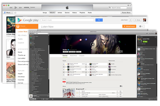 Music Player Screenshots